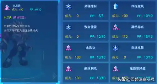 赛尔号艾辛格技能表(赛尔号精灵大全图鉴)插图4