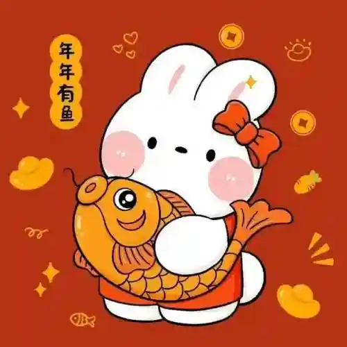 2023年最火兔年头像(属兔的人用什么头像比较好)插图3