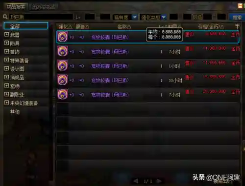 dnf白兔子(dnf白兔子切年宠提升多少)