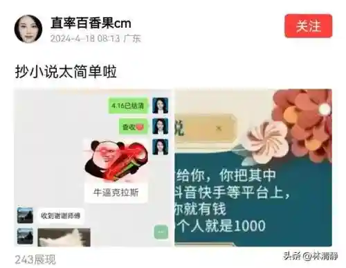 小说抄写员兼职(番茄小说打字录入员)插图4