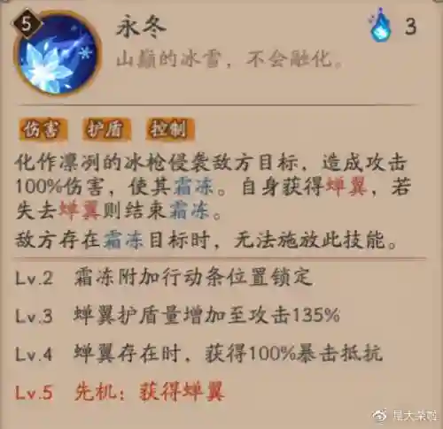 蝉冰雪女阵容搭配(SP蝉冰雪女就业)插图5