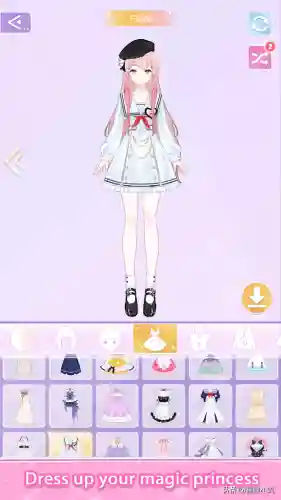 公主礼服和化妆小游戏(公主化妆舞会装扮游戏)插图4