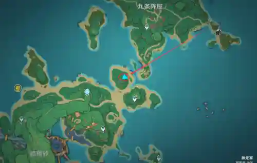 原神医樱任务攻略(医樱五棵树分布图)