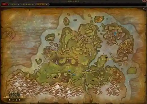 魔兽世界地图高清大图中文版(艾泽拉斯高清中文大地图)插图8