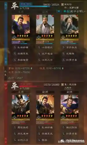 程昱和孙坚阵容搭配(孙策孙坚最强阵容)插图5