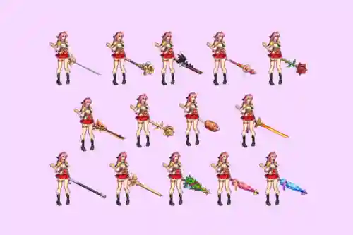 女鬼剑武器装扮(女鬼剑最帅武器幻化图片)插图12