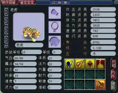 老虎梦幻阵容怎么搭配(梦幻西游最强伙伴阵容)插图6