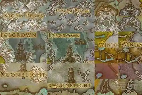 诺森德地图高清地图(诺森德副本分布图)插图3