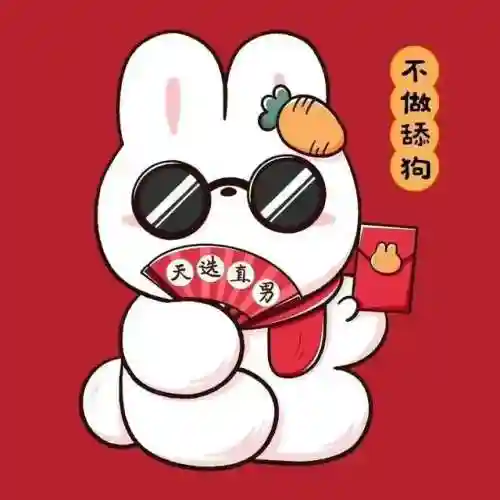 2023年最火兔年头像(属兔的人用什么头像比较好)插图4