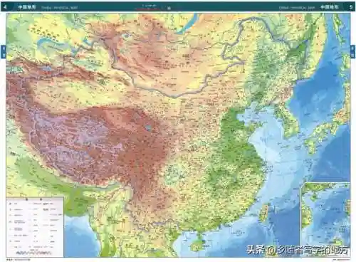 中国地图高清(最清晰的免费卫星地图)插图4