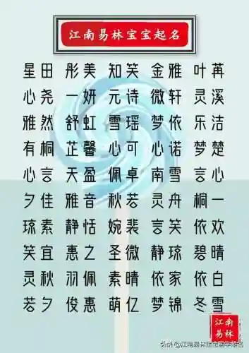 女孩漂亮有涵养的名字(简单好听稀少的女孩名字)插图5