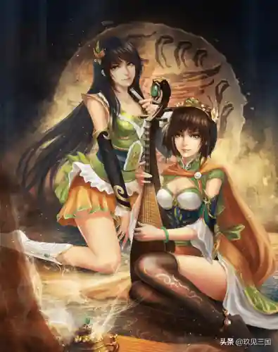 三国杀小乔原画(三国杀皮肤原画网站)插图3