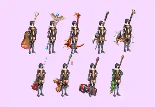 女鬼剑武器装扮(女鬼剑最帅武器幻化图片)插图7