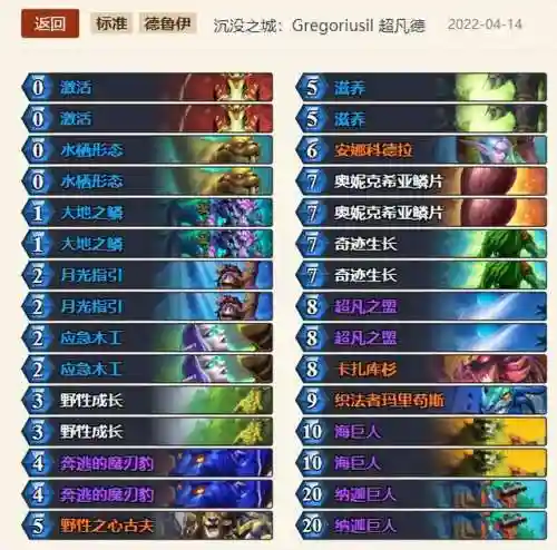 炉石传说标准模式卡组最新2022(炉石2024标准模式最强卡组)插图2