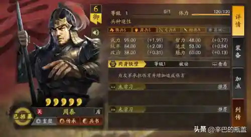 潜龙周泰阵容搭配(率土之滨陆抗周泰最强搭配)插图1