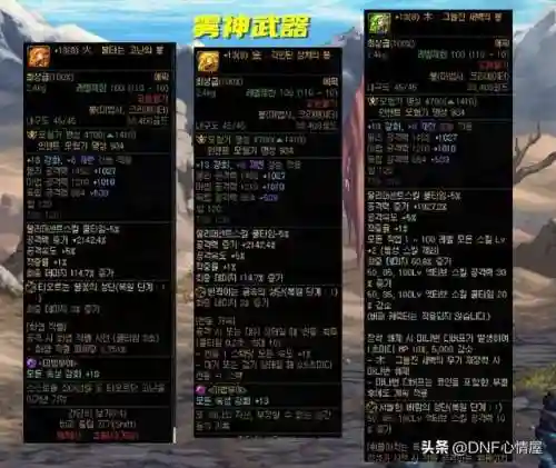 dnf天4全职业外观(第4期稀有装扮外观展示)插图1