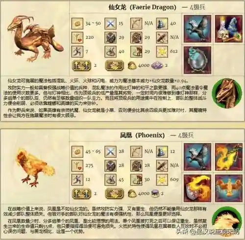 英雄无敌4各族兵种详解(英雄无敌4最强技能组合推荐)插图5