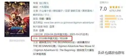 数码宝贝剧场版(数码宝贝2024年新作)