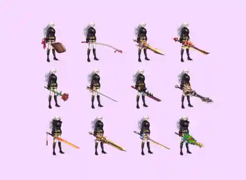 女鬼剑武器装扮(女鬼剑最帅武器幻化图片)插图1