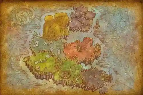 魔兽世界全地图(艾泽拉斯高清中文大地图)插图2 魔兽世界全地图(艾泽拉斯高清中文大地图)插图2