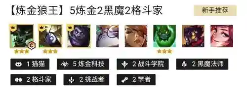 炼金狼王阵容搭配图(狼末配什么角色)