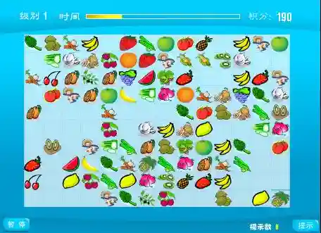 4399小游戏连连看果蔬连连看单机(旧版连连看)插图1