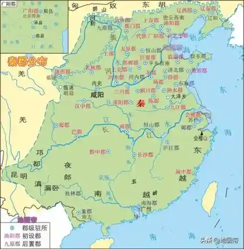 战国时期七国分布图(战国七雄是哪七个国地图)插图6