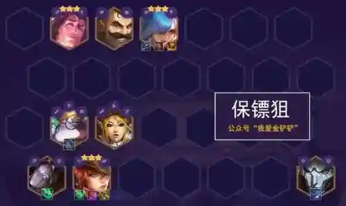 8保镖狙阵容搭配(蜀盾最强阵容搭配)