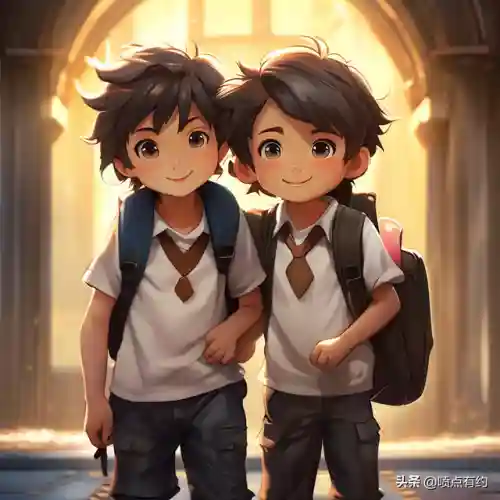 同学头像阵容搭配图(森系闺蜜头像2张)插图1