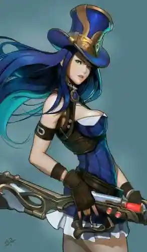 皮城女警壁纸(英雄联盟女警高清壁纸)插图2