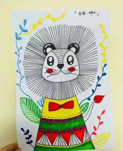 儿童画画大全简单漂亮(7一9岁儿童画春天来了)插图16