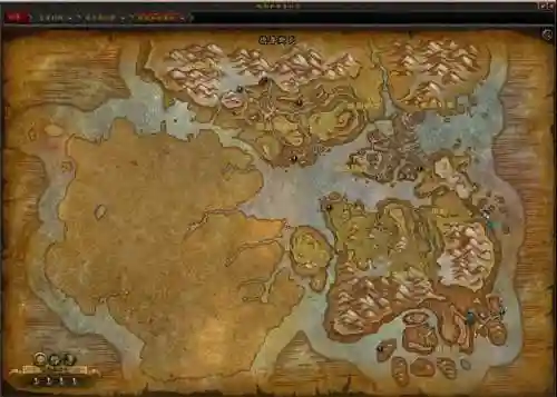 魔兽世界地图高清大图中文版(艾泽拉斯高清中文大地图)插图7