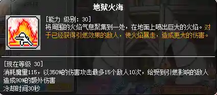 冒险岛炎术士技能展示(冒险岛t0输出的职业)插图49