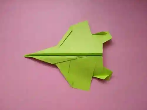 战斗机怎么折(十秒折一个战斗机)插图11