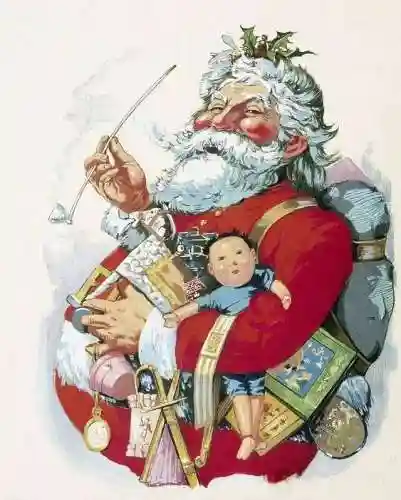 圣诞老人是人还是鬼(圣诞老人的样子)插图2