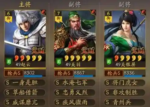 关羽赵云阵容装备搭配推荐(关羽最强装备搭配)
