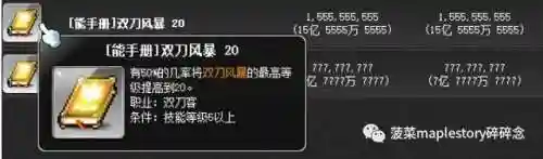 冒险岛双刀加点(暗影双刀技能怎么加点)插图5