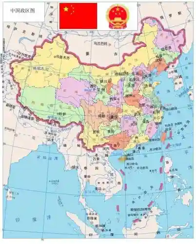 中国地图高清全图 全国(最新版中国地图下载)插图1