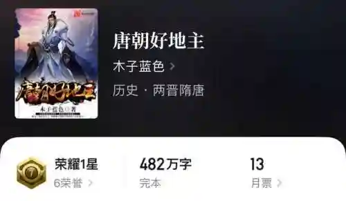 10本顶尖的唐朝穿越小说(十大唐朝穿越小说排行榜)插图4 10本顶尖的唐朝穿越小说(十大唐朝穿越小说排行榜)插图4