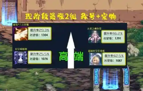 天梯宠物阵容搭配图片最新(究极宝贝最强阵容)