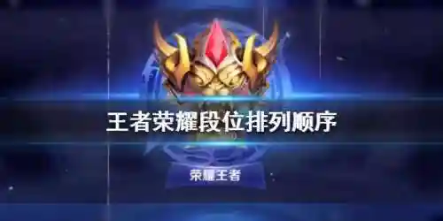 王者荣耀段位介绍(王者段位都有哪些)