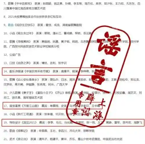 2019年春晚节目单(2019央视春晚全程回放)插图12