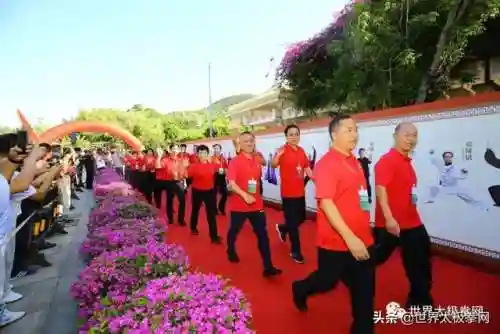 太极演员阵容搭配图片(云太极新款太极表演服装)插图1