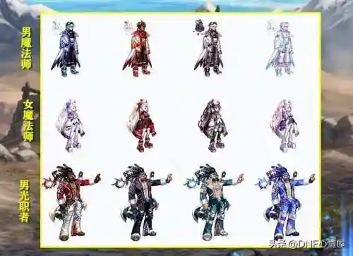 dnf魔枪士全部天空套(魔枪士天空套哪个好看)插图3