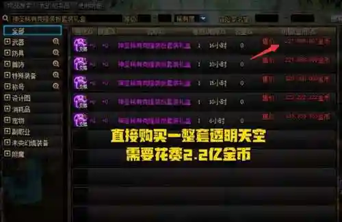 dnf拍卖行装扮套装礼盒推荐(dnf时装大全)