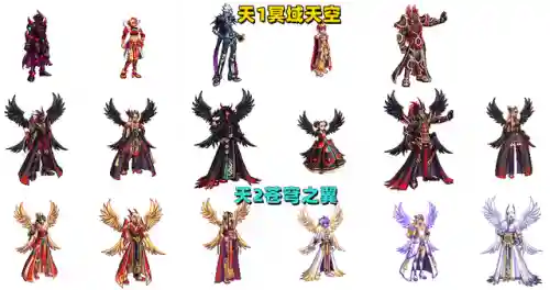 dnf天空套12套外观图片(dnf最新天空套)