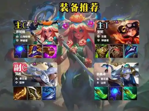 莉莉娅3星阵容搭配(罗莎莉亚主c搭配什么阵容)插图2