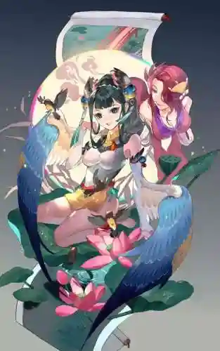 花鸟卷图片(国画花鸟长卷)插图6