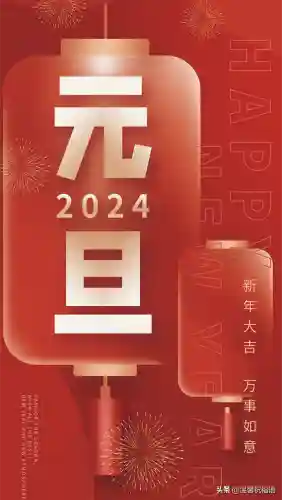 元旦快乐图片(新年海报图片)插图4
