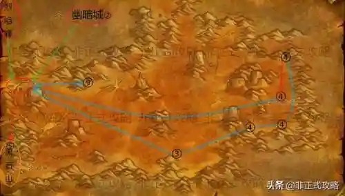 荒芜之地怎么去燃烧平原路线图(荒芜之地有部落飞行点吗)插图7
